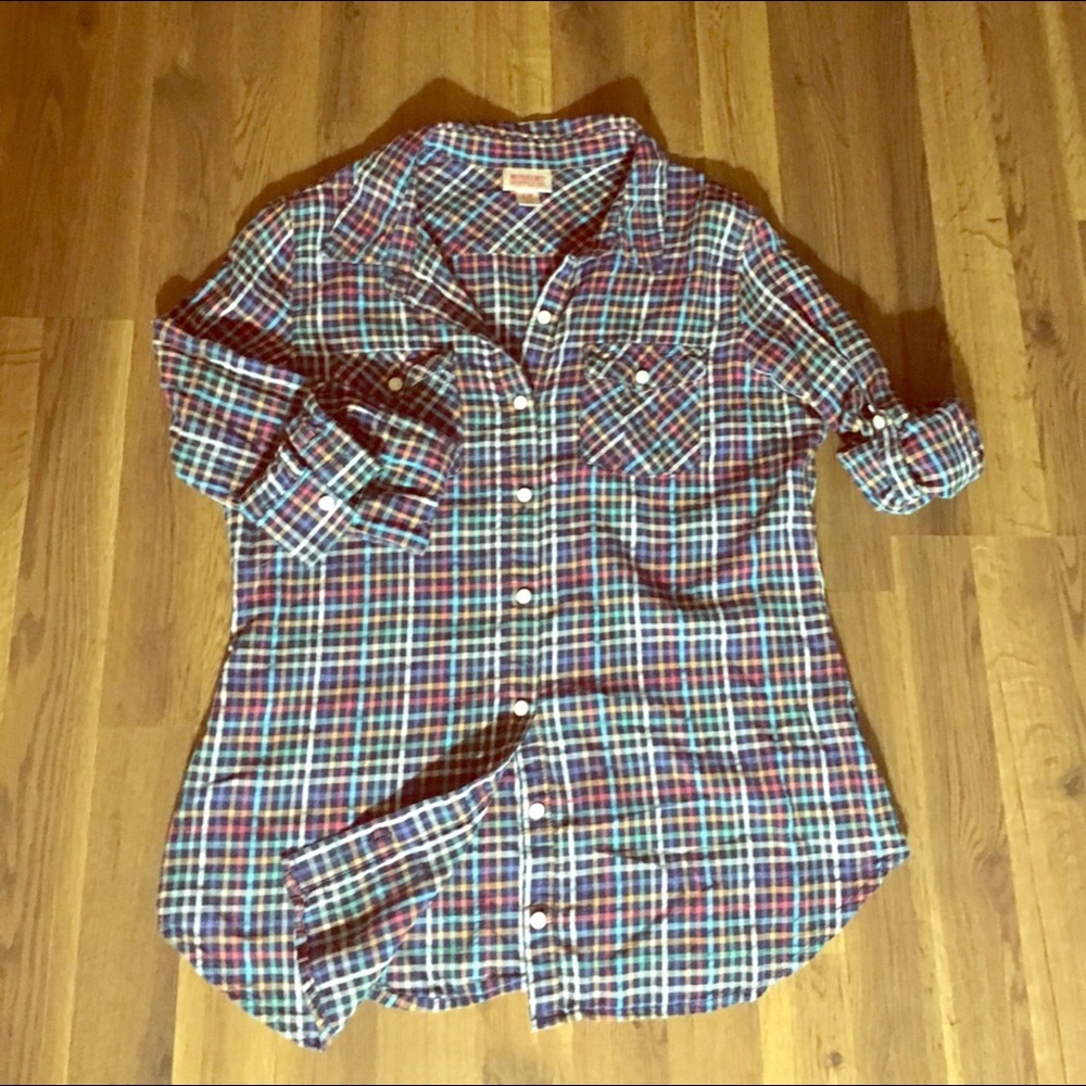 Gingham button up